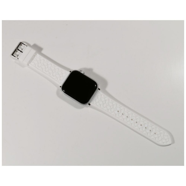 Apple Watch用バンド 42＆44＆45mm対応 COACH（コーチ） ホワイト 14700080