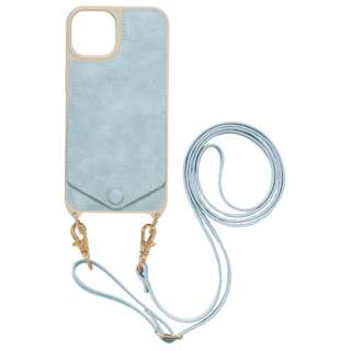 iPhone 14 6.1英寸/13 Rosetta shurudasutorappu在的包Rosetta Baby Blue(婴儿蓝色)iP22-61-RST03