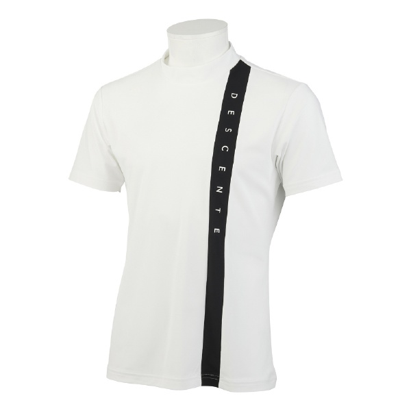 メンズ クーリストモックネックシャツ(Lサイズ/ホワイト) DGMUJA04
