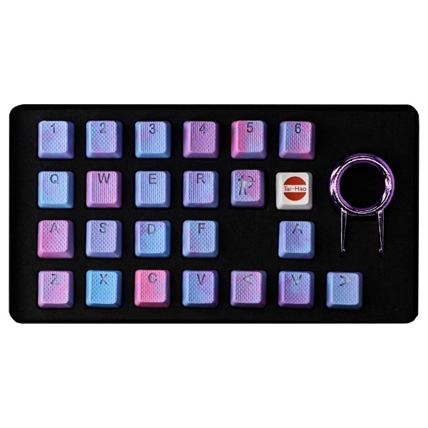 キーキャップ〕US配列用 23キー Rubberized Gaming Keycap Mark II 