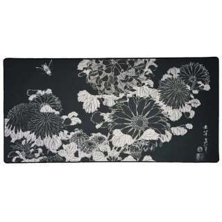 Q[~O}EXpbh [9144573mm] Artist Series (Large) Chrysanthemums and Bee by Hokusai tm-mp-chrysanthemums-and-bee-l