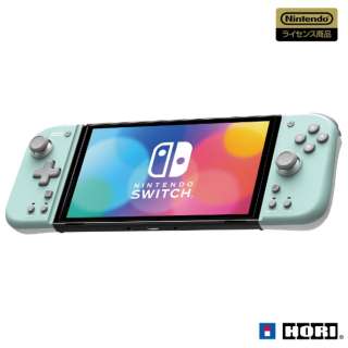 ｸﾞﾘｯﾌﾟｺﾝﾄﾛｰﾗｰFit for Nintendo Switch ｴﾒﾗﾙﾄﾞｸﾞﾘｰﾝ?ﾎﾜｲﾄ NSW-396