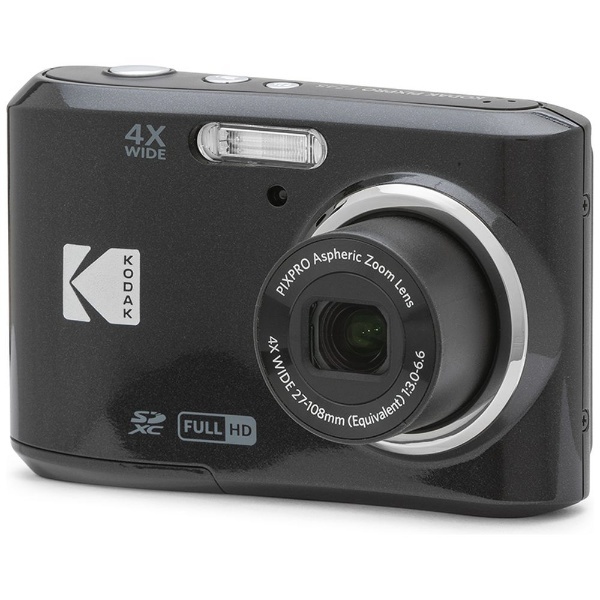 コンパクトデジタルカメラ KODAK PIXPRO ブラック FZ45BK コダック｜Kodak 通販 | ビックカメラ.com