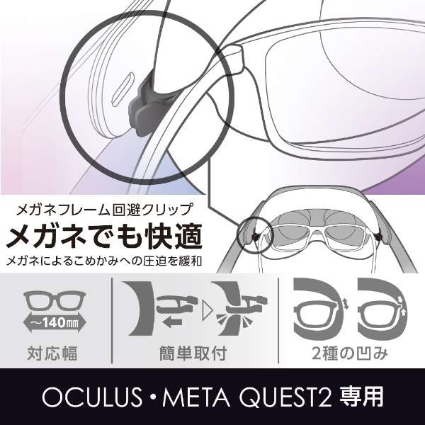 Oculus Meta Quest 2 ( ILXNGXg2 ) p tFCXNbVNbv Kl Y ዾt[ tFCXNbVڐGɘa 2 ubN VR-Q2MC01BK yILXz_2