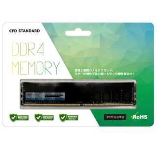 ݃ Standard DDR4-3200 fXNgbvp D4U3200CS-16G [DIMM DDR4 /16GB /1]