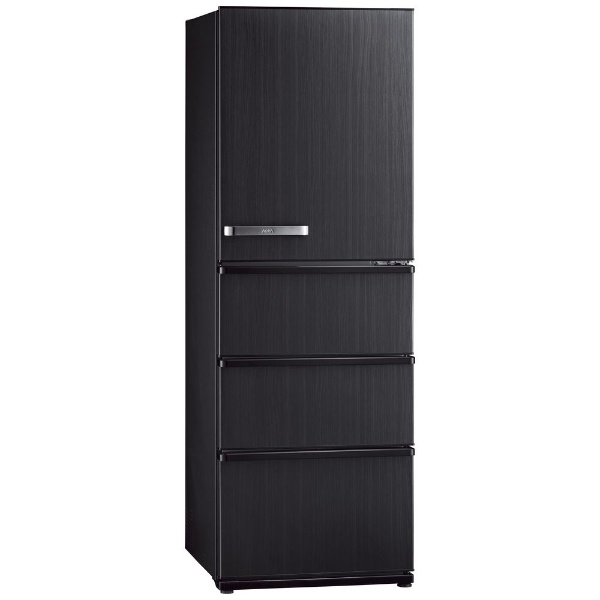 冷蔵庫 ウッドブラック AQR-V37N-K [幅60cm /368L /4ドア /右開き
