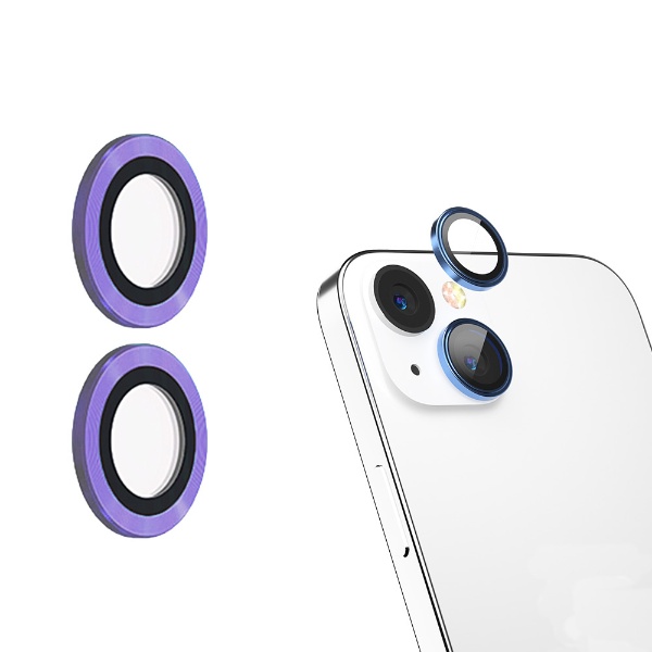 iPhone 2022 6.1/6.7 2 Peak Series Lens Protector(2PCS) DEVIA purple BLDVAG01-14-PL