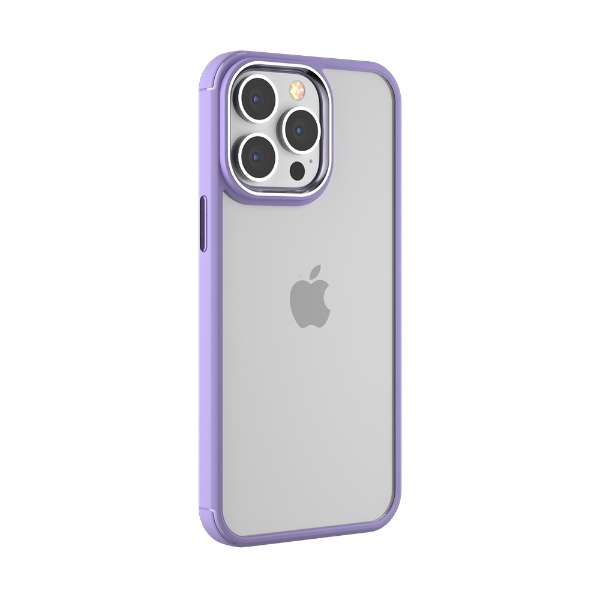 iPhone 14 Pro Max 6.7C` Crystal Series Shockproof Case DEVIA purple BDVCSA10-IP14PL-PL_1