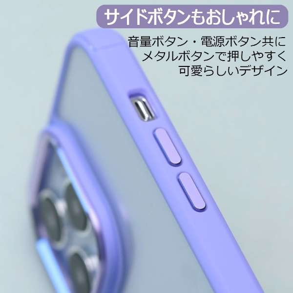 iPhone 14 Pro Max 6.7C` Crystal Series Shockproof Case DEVIA purple BDVCSA10-IP14PL-PL_4