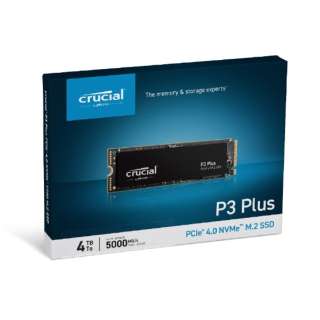 CT4000P3PSSD8JP 内蔵SSD PCI-Express接続 P3 Plus [4TB /M.2] 【バルク品】