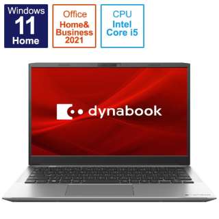 m[gp\R dynabook S6 v~AVo[ P2S6VBES [13.3^ /Windows11 Home /intel Core i5 /F8GB /SSDF256GB /Office HomeandBusiness /2022N9f] y݌Ɍz