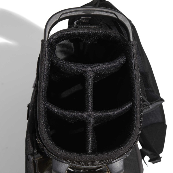 キャディバッグ 軽量 スリーバー スタンドバッグ(8.5型：47インチ対応/ブラック) DG711 【返品交換不可】