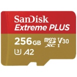 SanDisk Extreme PLUS microSDXC UHS-I卡256GB SDSQXBD-256G-JB3MD[Class10/256GB]