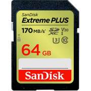 SanDisk Extreme PLUS SDXC UHS-I卡64GB SDSDXWH-064G-JBJCP[Class10/64GB]