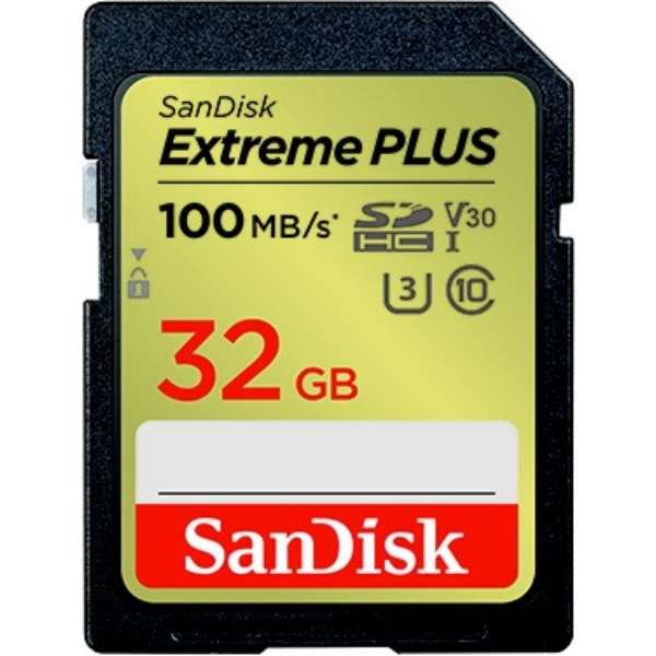 SanDisk Extreme PLUS SDHC UHS-I卡32GB SDSDXWT-032G-JBJCP[Class10/32GB]_1