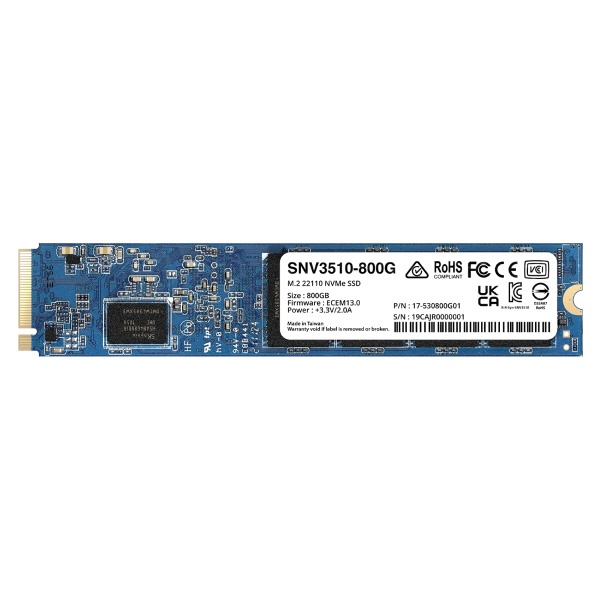 【法人様向け】M.2 22110 NVMe SSD 800GB Enterprise Grade Endurance SNV3510-800G