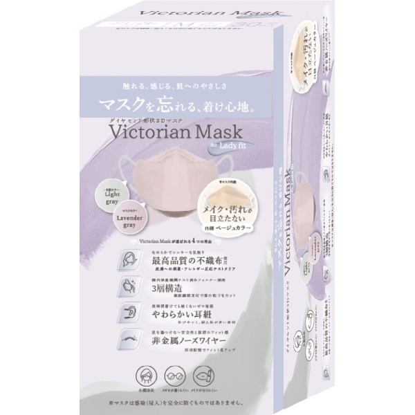 Victorian Mask（ヴィクトリアンマスク）レディースサイズ バイカラー