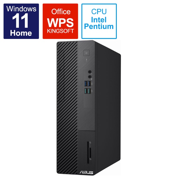 ǥȥåץѥ ASUS S500SD ֥å S500SD-G7400LU [˥̵ /intel Pentium /ꡧ8GB /SSD256GB /2022ǯ9ǥ]