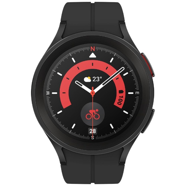 SM-R920NZKAXJP スマートウォッチ Galaxy Watch5 Pro 45mm（Titanium ...