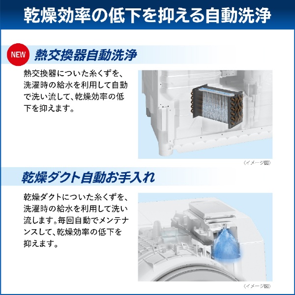 【アウトレット品】 ドラム式洗濯乾燥機 ZABOON（ザブーン） グランホワイト TW-127XP1R-W [洗濯12.0kg /乾燥7.0kg  /ヒートポンプ乾燥 /右開き] 【生産完了品】