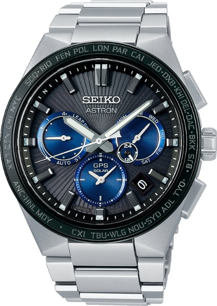 セイコー SEIKO ASTRON 腕時計 メンズ SBXD014 アストロン ネクスター GPS衛星電波ソーラー グレーxシルバー アナログ表示