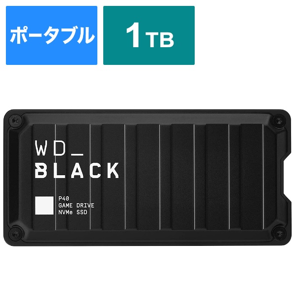 WDBAWY0010BBK-JESN 外付けSSD USB-C＋USB-A接続 ゲーム用 WD_BLACK