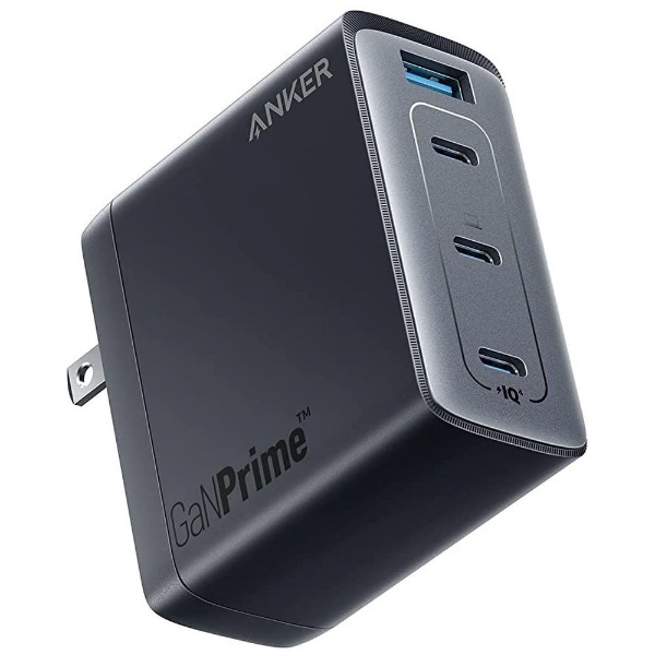 Anker 747 Charger（GaNPrime 150W） ブラック A2340N11 [3ポート /USB Power Delivery対応  /GaN(窒化ガリウム) 採用]