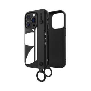 iPhone 14 Pro 6.1C` OR handstrap case new FW22 black/white 50214 yïׁAOsǂɂԕiEsz