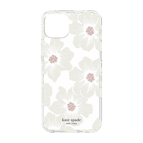 iPhone 14 6.1インチKSNY Protective Hardshell - Pearl Wild Flowers