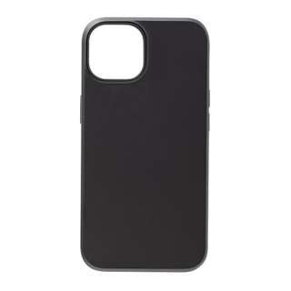 iPhone 14 6.1インチSmooth Touch Hybrid Case black UNI-CSIP22M-1STBK