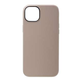 iPhone 14 Plus 6.7インチ Smooth Touch Hybrid Case beige UNI-CSIP22L-1STBE