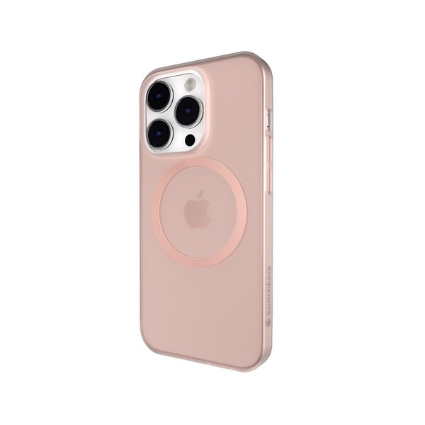 SwitchEasy MagSafe対応超薄型クリアケース/ピンク iPhone 14 Pro 6.1