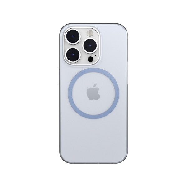 SwitchEasy MagSafe対応超薄型クリアケース/ブルー iPhone 14 Pro 6.1