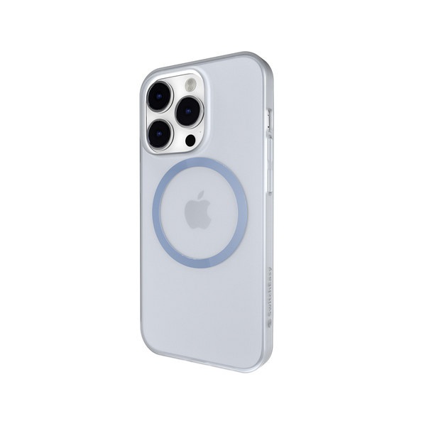 SwitchEasy MagSafe対応超薄型クリアケース/ブルー iPhone 14 Pro 6.1 