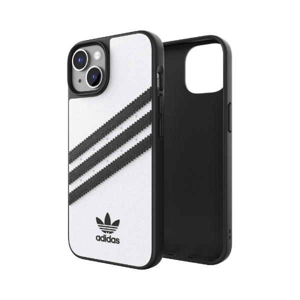 iPhone 14 6.1インチOR Moulded Case PU FW22 white/black 50189 