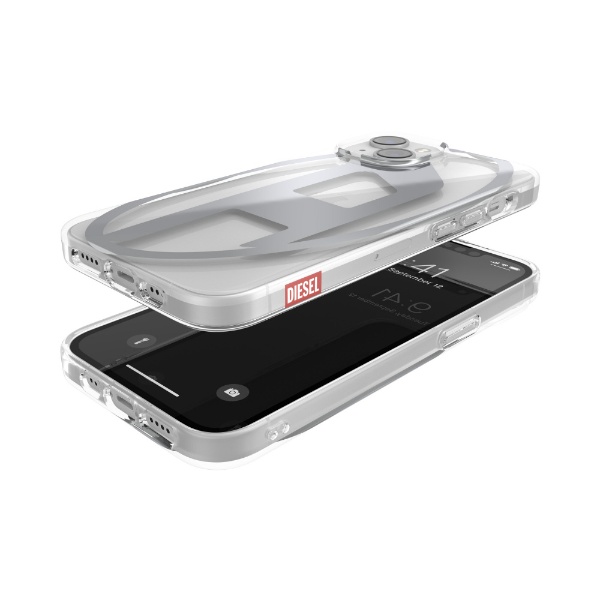 iPhone 14 6.1インチClear Case D FW22 clear 50293 DIESEL