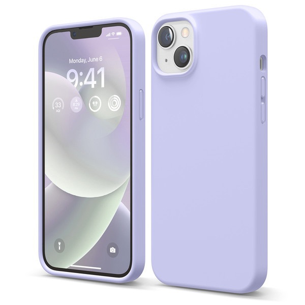 iPhone 14 Plus 6.7 elago SILICONE CASE for iPhone 2022 6.7inch 2Lens Purple EL-INBCSSCS3-PU
