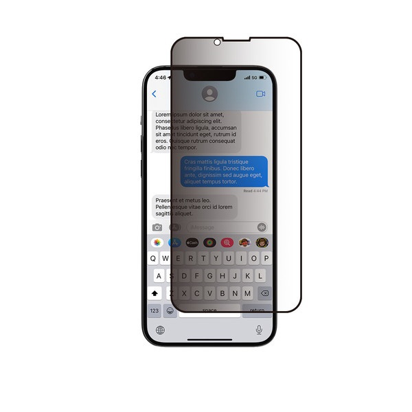 iPhone 14 6.1 饹եMagEasy Vetro Privacy for iPhone 2022 6.1inch 2Lens Clear ME-INNSPEGVP-CL