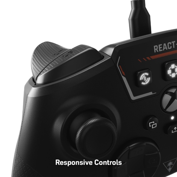 Xbox 公認Turtle Beach コントローラー React-R 有線 ホワイト 白 ゲームパッド 背面ボタン EQ無 Windows