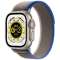 Apple Watch Ultra(ＧＰＳ+Cellular型号)-49mm钛包和蓝色/灰色跟踪循环-S/M MNHL3JA