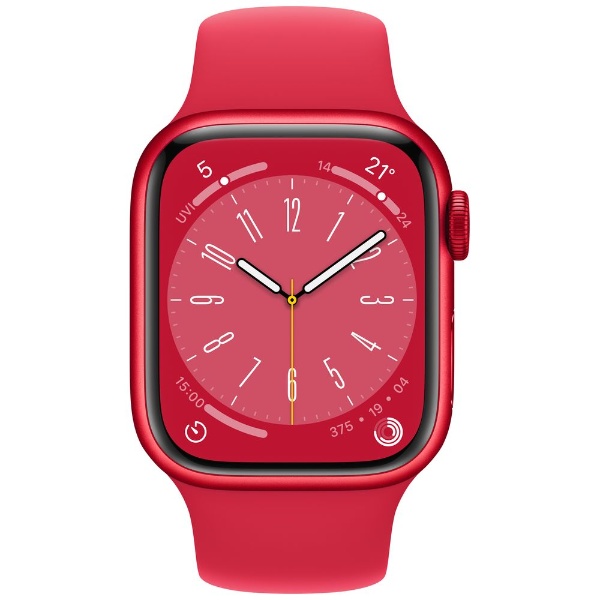Apple Watch Series 8（GPSモデル）- 41mm(PRODUCT)REDアルミニウム