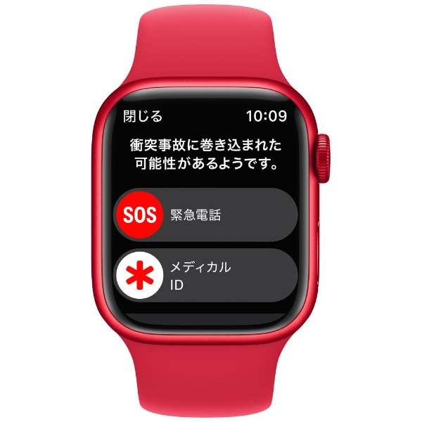 Apple Watch Series 8iGPS + Cellularfj- 41mm(PRODUCT)REDA~jEP[X(PRODUCT)REDX|[coh MNJ23JA_6