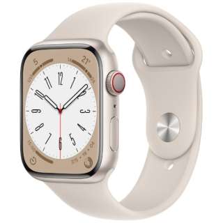 Apple Watch Series 8iGPS + Cellularfj- 45mmX^[CgA~jEP[XƃX^[CgX|[coh MNK73JA