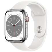 Apple Watch Series 8iGPS + Cellularfj- 45mmVo[XeXX`[P[XƃzCgX|[coh MNKE3JA