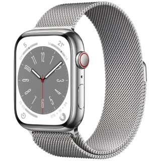 Apple Watch Series 8iGPS + Cellularfj- 45mmVo[XeXX`[P[XƃVo[~l[[[v MNKJ3JA_1