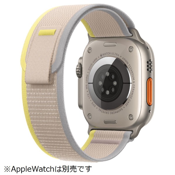 Apple Watch Ultra トレイルループ M/L イエローベージュ