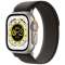 Apple Watch Ultra(ＧＰＳ+Cellular型号)-49mm钛包和黑色/灰色跟踪循环-S/M MQFW3JA