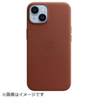 【純正】MagSafe対応iPhone 14レザーケース アンバー MPP73FE/A