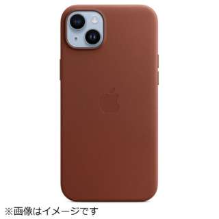 【純正】MagSafe対応iPhone 14 Plusレザーケース アンバー MPPD3FE/A