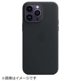 【純正】MagSafe対応iPhone 14 Pro Maxレザーケース ミッドナイト MPPM3FE/A